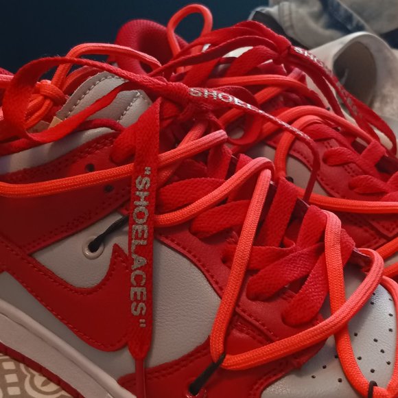 Nike dunks off white university redpre owned clean - Picture 3 of 6